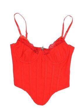 Outcast Clothing Nathalie Top in Scarlet Mirage